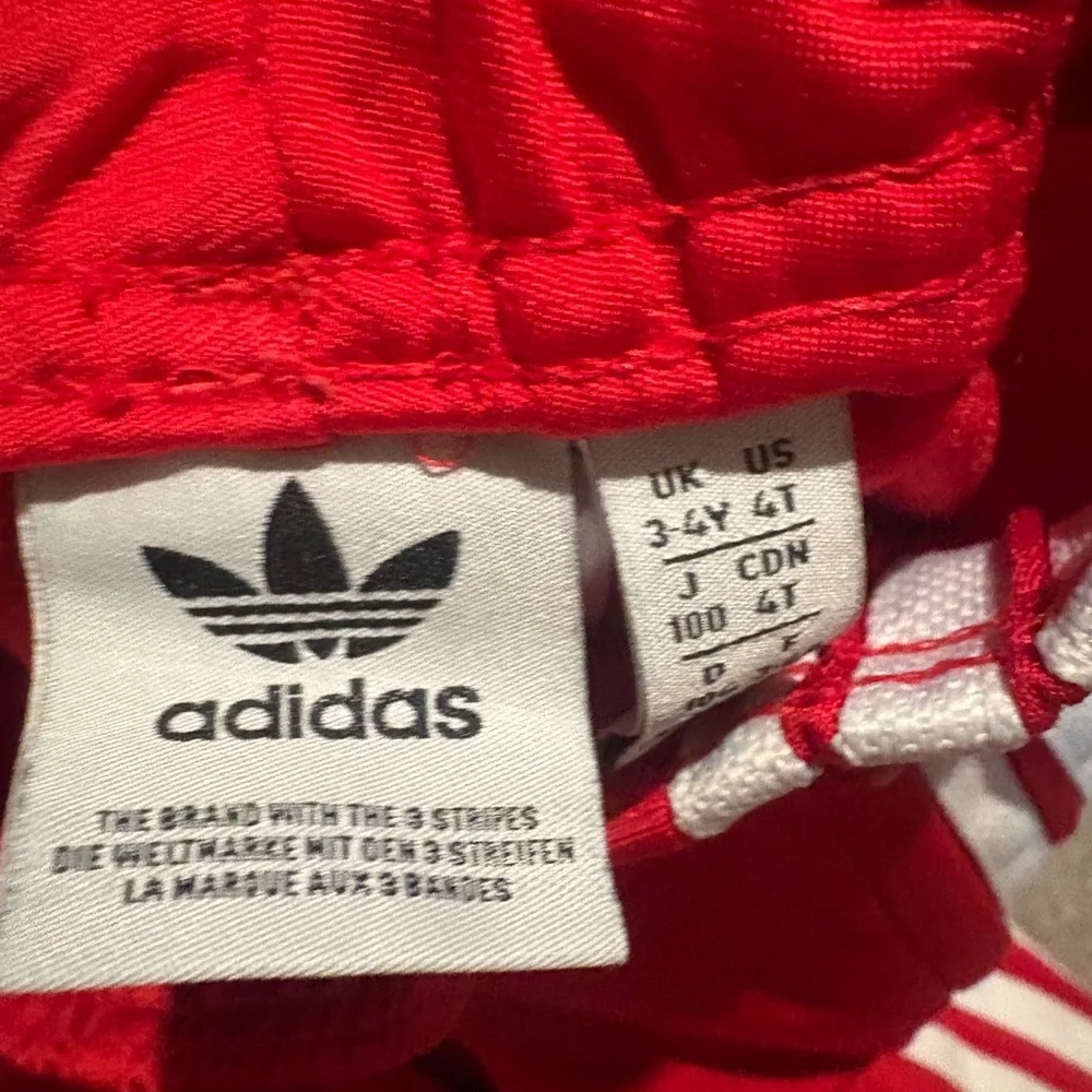 Adidas Red Apparel with White Accents - Picture 2 of 2